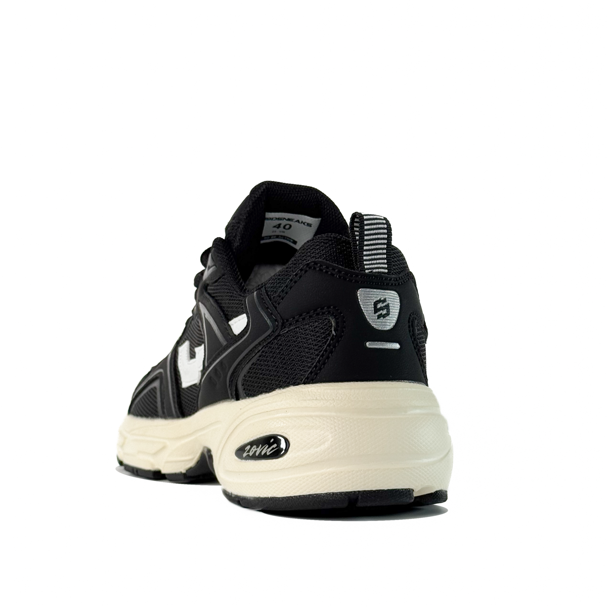SIDSNEAKS - Sneakers Zovic Charcoal NS - Gambar 3